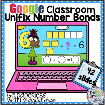 Preview of Google Classroom Number Bonds  Distance Learning