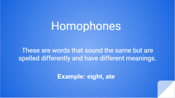 Google Classroom- Word Work: Interactive Homophones Activity | TPT