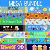 Animated Google Classroom headers banners MEGA BUNDLE for 