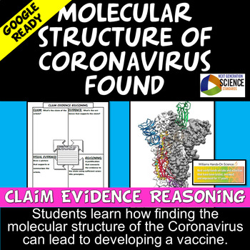 Preview of Coronavirus Molecule Structure Claim Evidence Reasoning Digital 