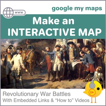 Preview of Google Digital Maps - American Revolutionary War