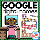 Google Digital Name Practice for Preschool Endless Bundle