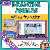 Drawing Angles with a Protractor (with a Given Measure) - 