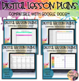 Google Doc-Bundled Lesson Plan Templates