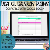 Google Doc-Daily Lesson Plan Template
