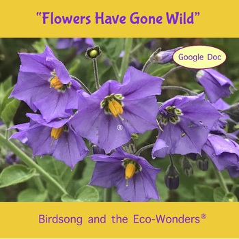 Preview of Google Doc Lesson and Song Download - "The Flowers Have Gone Wild"