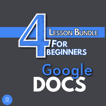 Preview of Google Docs Bundle - 4 Essential Lessons for Beginners (Distance Learning)