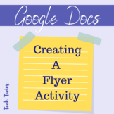 Google Docs - Creating a Flyer Assignment/Project