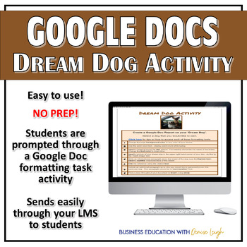 Preview of Google Docs Documents Formatting Lesson | Computer Application Class Activity