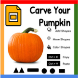 Google Docs ™︱Drag and Drop Digital Pumpkin Carving
