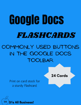 Preview of Google Docs Flashcards