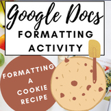 Google Docs Formatting Activity
