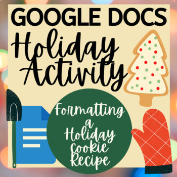 Preview of Google Docs Holiday Activity
