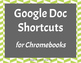 google docs keyboard shortcuts