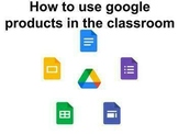 Google Docs Lesson 1.1, Like Microsoft Word (Free product 