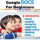 Google Docs Lessons for Beginners
