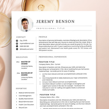 Preview of Google Docs Resume Template Download, Google Docs Resume Template With Photo