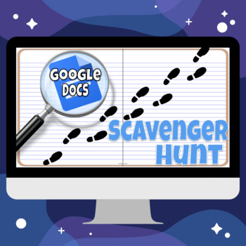 Preview of Google Docs Scavenger Hunt - Intro to Google Docs - Remote/Blended