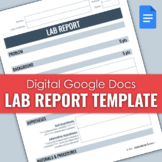 Google Docs Science Lab Report Template