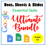 Google Docs, Sheets & Slides Essential Skills Ultimate Bundle