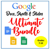 Google Docs, Sheets, & Slides Ultimate Bundle