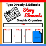 Google Docs ™︱Story Elements Type Direct Graphic Organizer