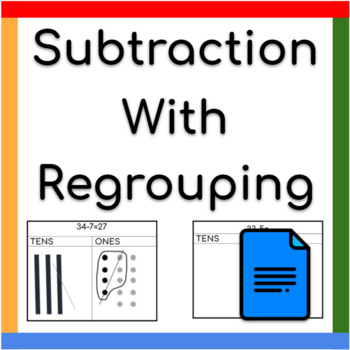 Preview of Google Docs ™︱Subtraction with Regrouping