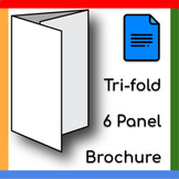 Google Docs ™︱Tri-fold 6 Panel Type Direct Brochure Template