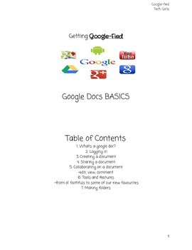 Preview of Google Docs for Rookies