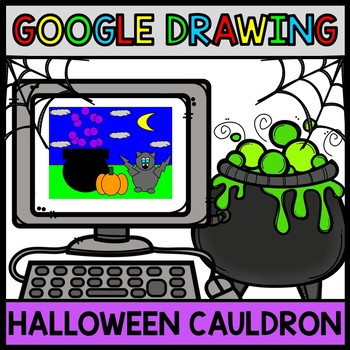 Preview of Google Drawing Halloween - Google Drive - Technology - Special Education