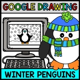 Google Drawing - Winter Penguin - Google Drive - Google Cl