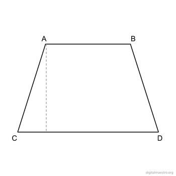 Preview of Google Drawing trapezoid shape for geometry assignments