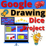 Google Drawings Create 3-D Dice Project with Shapes and Design