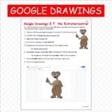 Google Drawings E.T. Extraterrestrial Google Classroom