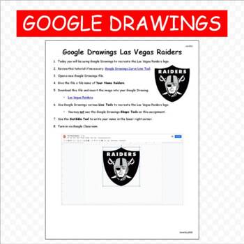 How to Draw the Las Vegas Raiders Logo 