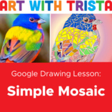 Google Drawings Simple Mosaic Digital Art Lesson - Middle 