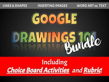 Preview of Google Drawings Tutorials Bundle!