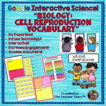 Preview of Cell Reproduction | Google Classroom Activities | Google Slides