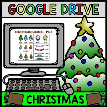 Preview of Google Drive - Christmas Tree Budget - Special Education - Life Skills - Money