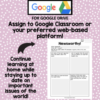 Google Drive: Current Events Graphic Organizers by Ms Cooper's Work of ...