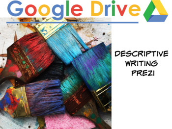 Preview of Google Drive: Descriptive Writing Prezi 