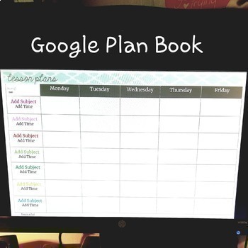 google docs daily planner