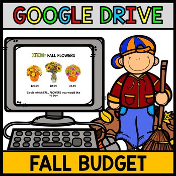 Preview of Google Drive Fall Budget - Special Education - Shopping - Life Skills - Math