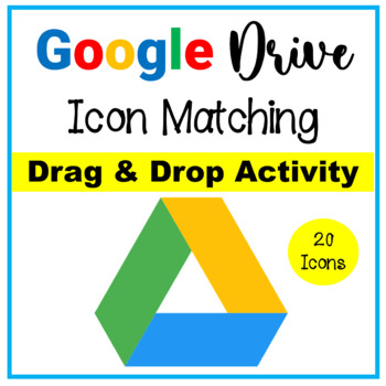 Preview of Google Drive Icon Matching Drag & Drop Activity