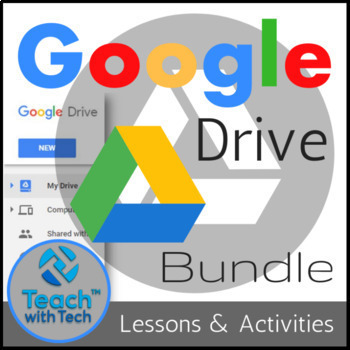 Preview of Google Drive Lessons & Activities Bundle