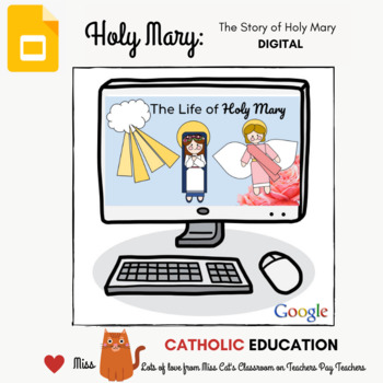 Preview of Google Drive Paperless The Story of  Holy Mother Mary  Distance Learning