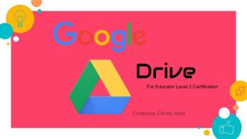 Preview of Google Drive Prep Slides for the Google Educator Level 2 Exam