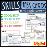 Technology Skills Task Cards Bundle for Google Drive™