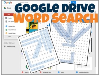 Word Search Game With Google Drive