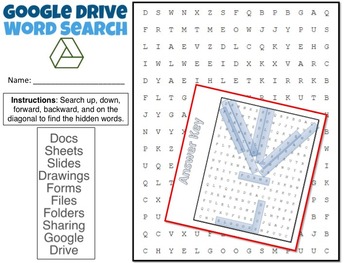 Word Search Game With Google Drive